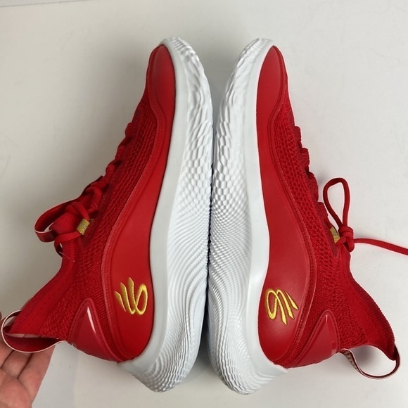 Under Armour NWOB Curry 8 Chinese New Year 9.5 Rare Steph Curry Basketball Shoe - Picture 14 of 16
